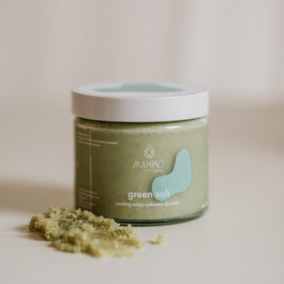 Maniko - Peeling solno-cukrowy do ciała green salt 250ml