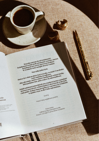 SFERA ŻYCIA - Dziennik Autorefleksji / rozwojowy przewodnik dla kobiet - beż