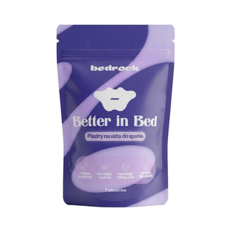 bedrock - Jedwabna taśma do spania - lilac 7szt.