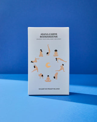 Asana Creatives - Karty do jogi - asana cards moon edition