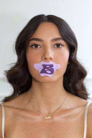 bedrock - Jedwabna taśma do spania - lilac