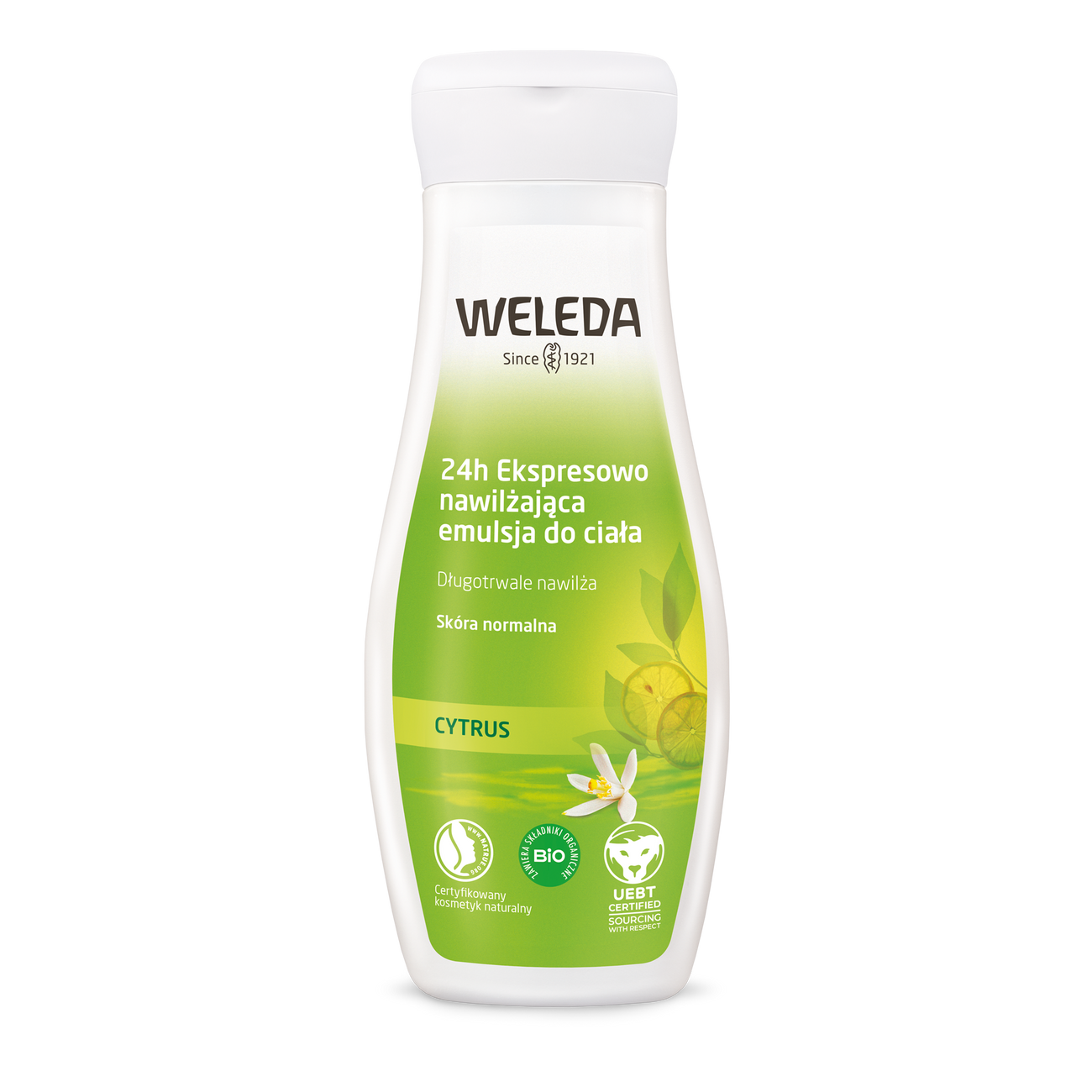 Cytrusowa emulsja do ciała Weleda