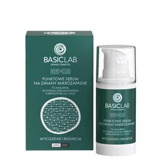 BasicLab Dermocosmetics - Serum punktowe na zmiany mikrozapalne 15ml