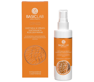 BasicLab Dermocosmetics - Odżywka w sprayu ułatwiająca rozczesywanie 150ml