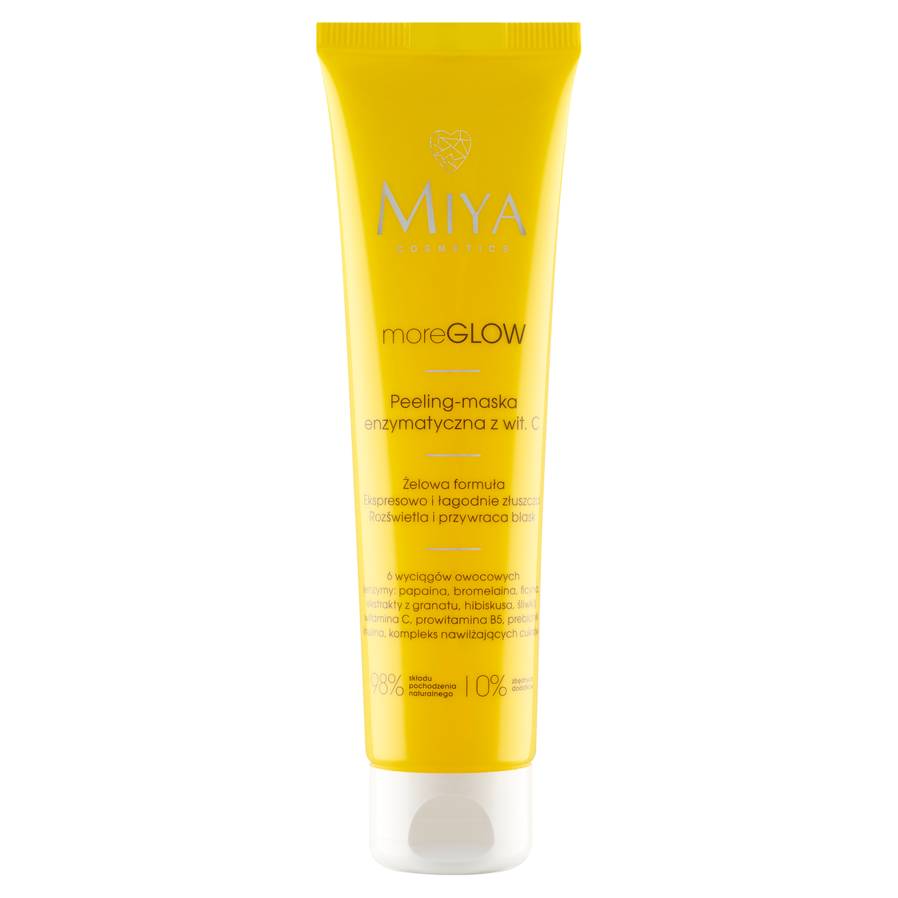 Miya – MOREGLOW Peeling-maska enzymatyczna z witaminą C 60ml