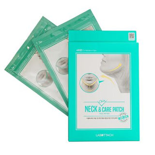Wooshin - Hydrożelowa maseczka z kolagenem do pielęgnacja szyi i podbródka - Neck & chin care patch 4szt.