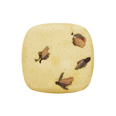 Kostka do kąpieli o zapachu neroli z pąkami żółtej róży 90g