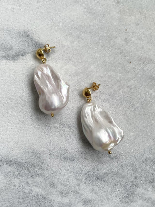 Lilé things - Kolczyki Baroque Pearl Earrings