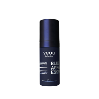 Veoli Botanica - Wypełniająco-ujędrniające serum anti-aging z czystym peptydem miedziowym 0,5% i kompleksami peptydów 11% - blue ageless essence 30ml