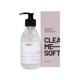 Veoli Botanica - Nawilżająco - łagodzący żel do mycia twarzy - cleaning me softly 190ml