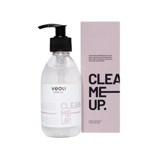 Veoli Botanica - Oczyszczająco-odświeżający żel do mycia twarzy - clean me up 190ml