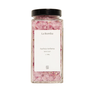 La Bomba Bath - Sól do kąpieli - fuchsia verbena 580g