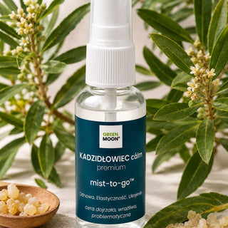 Green Moon - Mgiełka z kadzidłowcem - KADZIDŁOWIEC cálm premium mist-to-go 30ml