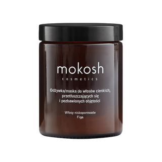 MOKOSH Cosmetics - Odżywka/maska do włosów cienkich i pozbawionych objętości - figa 180ml