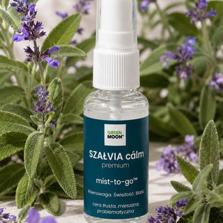 Green Moon - Mgiełka z szałwią - SZAŁVIA cálm premium mist-to-go 30ml