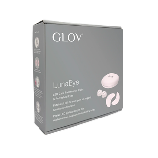 GLOV - Płatki pielęgnacyjne dla rozświetlonej i odświeżonej okolicy oczu - LED LUNA EYE (z etui)