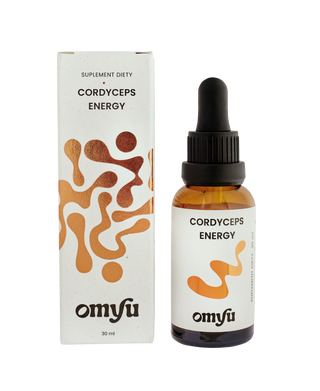 Omyu - Płynny ekstrakt z maczużnika bojowego - cordyceps energy 30ml