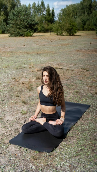 Mellow Ways - Mata do jogi ROOT 4mm Basalt, PU + naturalny kauczuk