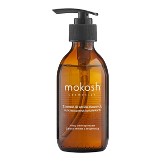 MOKOSH Cosmetics - Szampon do włosów matowych - zielona herbata z bergamotką 200ml