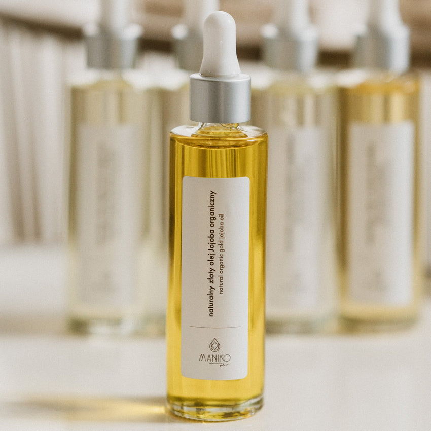 Naturalny złoty olej jojoba