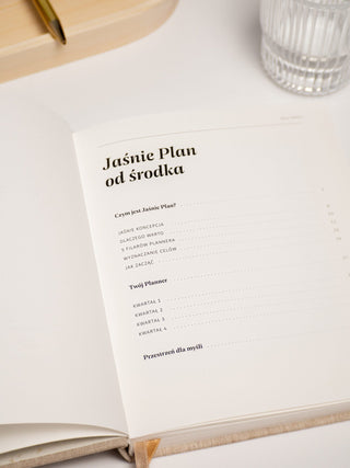 Jaśnie plan - Planer czarny