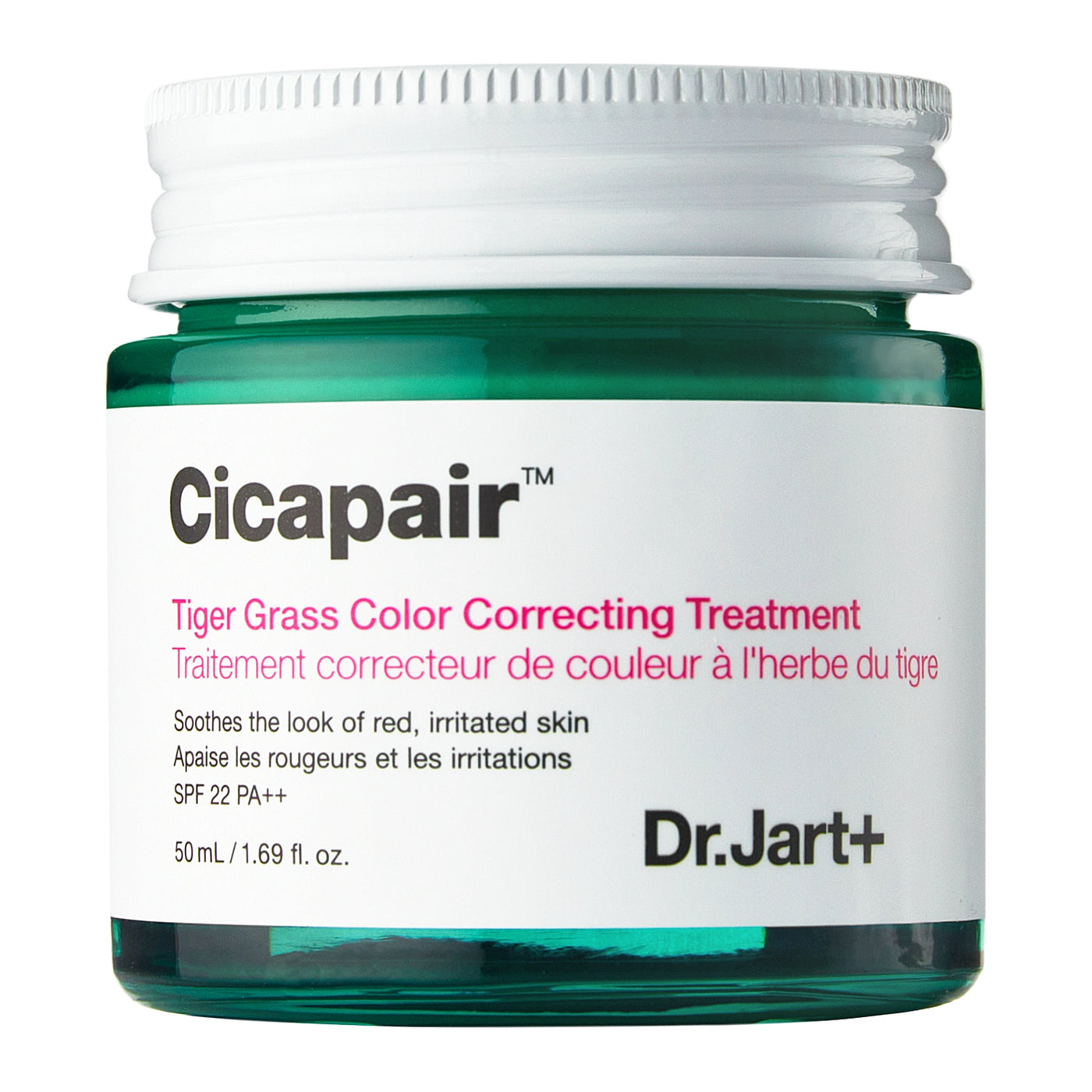 Dr. Jart+ - Krem korygujący zaczerwienienia - Cicapair Tiger Grass Color Correcting Treatment 50ml