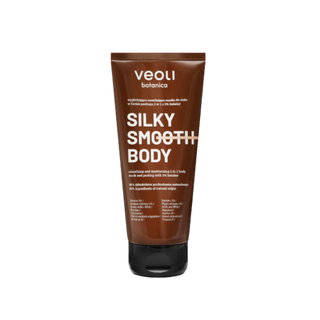 Veoli Botanica - Wygładzająco-nawilżająca maska do ciała w formie peelingu 2 w 1- silky smooth body 180ml