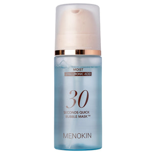 Menokin - Błyskawiczna maseczka w piance nawilżająca - 30 Seconds Quick Bubble Mask Menokin Moist 95ml