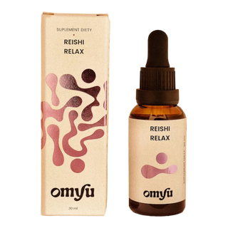 Omyu - Płynny ekstrakt z lakownicy żółtawej - reishi relax 30ml