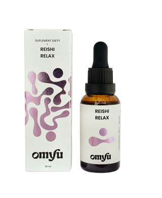 Omyu - Płynny ekstrakt z lakownicy żółtawej - reishi relax 30ml