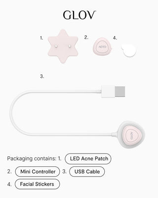 GLOV - Kuracja punktowa LED na niedoskonałości - SUPERNOVA