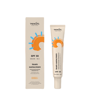 Resibo - Nawilżający krem koloryzujący - team sunscreen SPF30 40ml