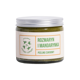 Mydlarnia Cztery Szpaki - Peeling - rozmaryn i mandarynka 250ml