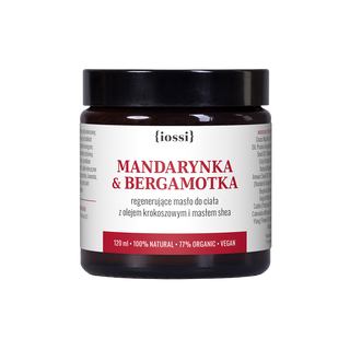 Iossi - Masło do ciała - mandarynka i bergamotka 120ml