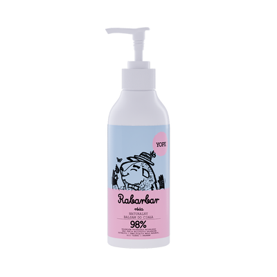 Balsam do rąk i ciała - rabarbar i róża 300ml