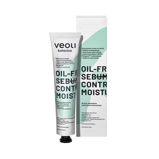 Veoli Botanica - Hydrożelowy krem na dzień - oil-free sebum control moisturizer 50ml