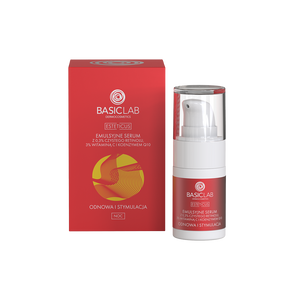 Emulsyjne serum z 0,3% retinolem i 3% wit.C - odnowa i stymulacja 15ml