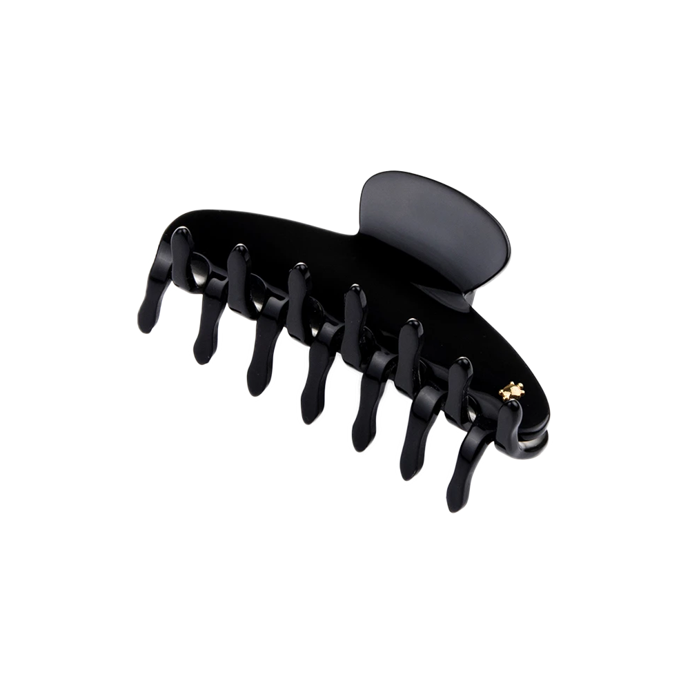 Klamra do włosów glossy black - rozmiar M
