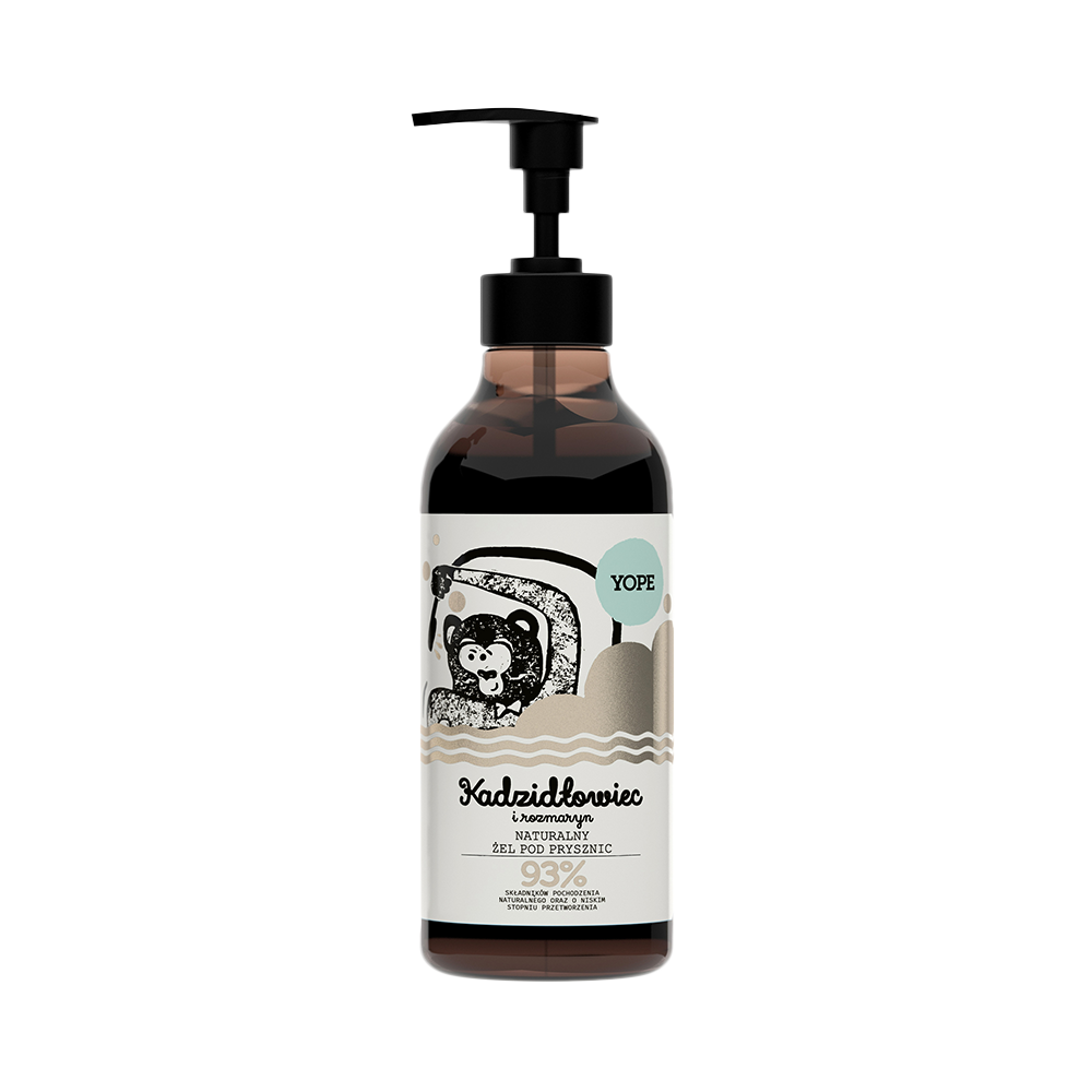 Żel pod prysznic - kadzidłowiec i rozmaryn 400ml