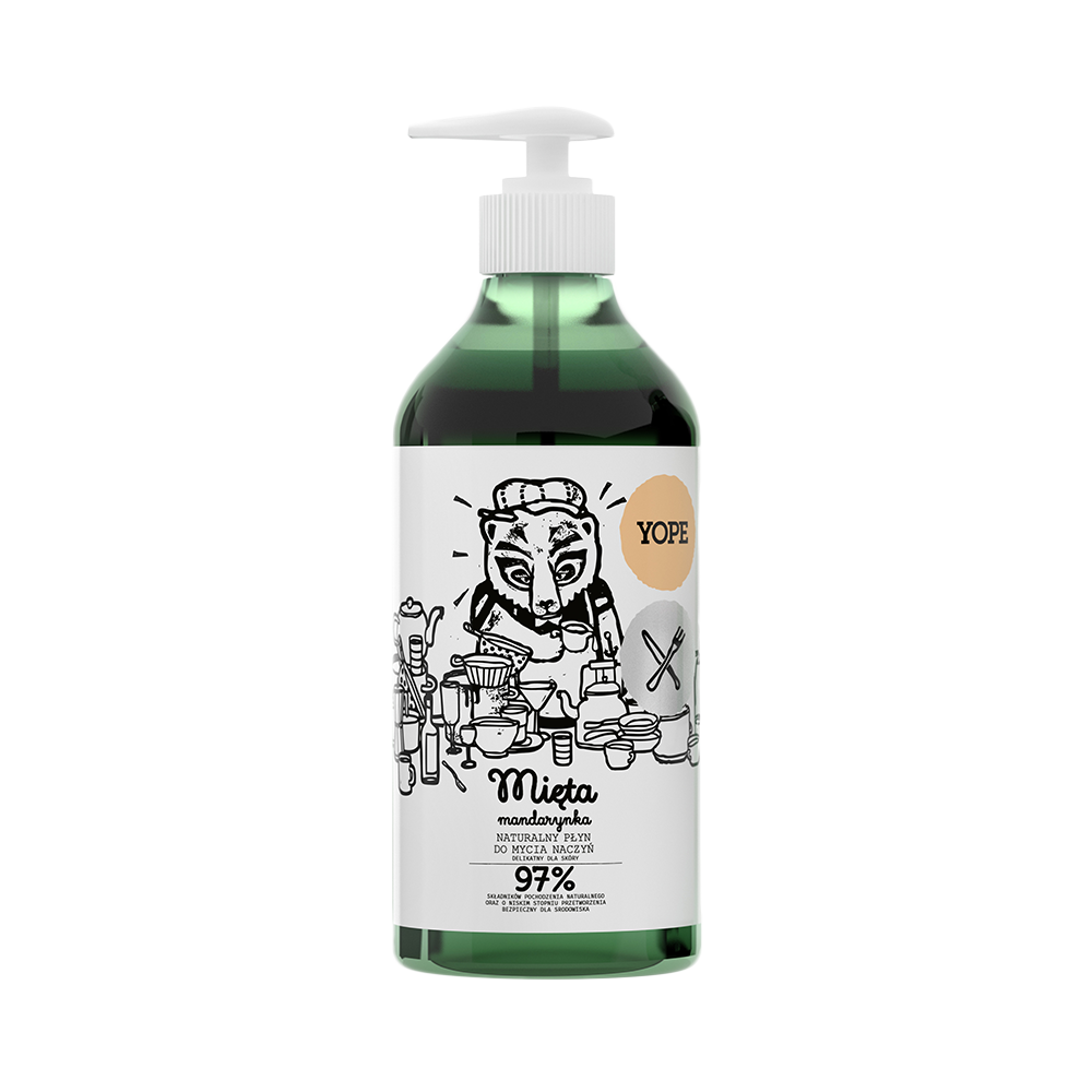 Płyn do mycia naczyń - mięta i mandarynka 750ml