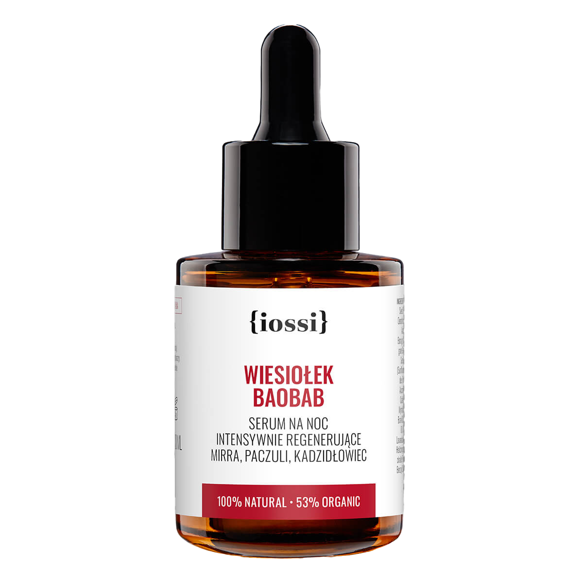Nocne serum regenerujące - wiesiołek i baobab