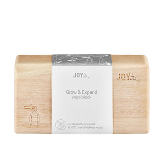 Joy in me - Dębowa Kostka do jogi grow &amp; expand