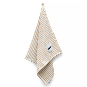 Lniany ręcznik frotte - stripes