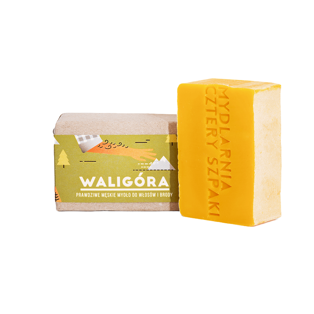 Mydło - waligóra do włosów i brody 110g