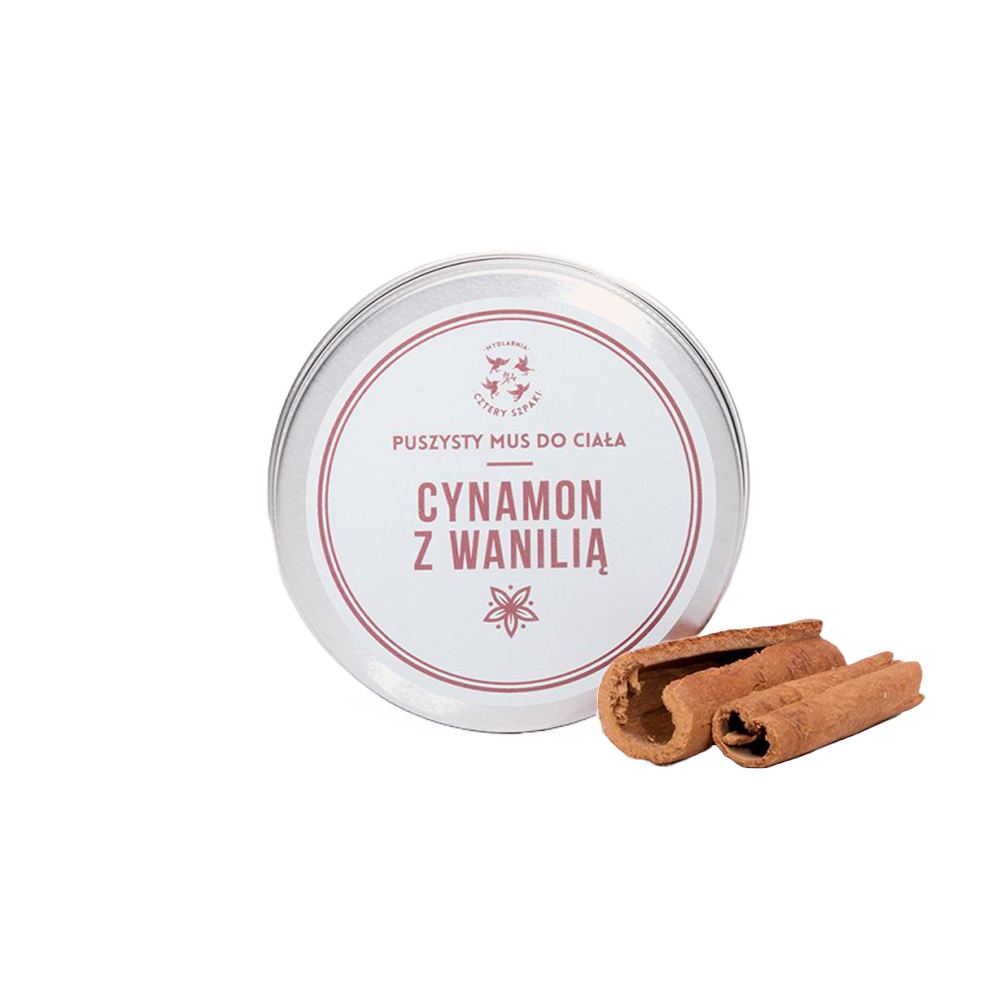 Mus do ciała - cynamon i wanilia 150ml
