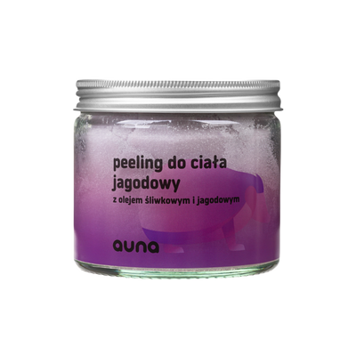 Peeling do ciała - jagodowy 250ml