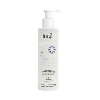 Hagi - Naturalna kremowa emulsja do mycia twarzy 200ml