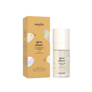 Resibo - Rozświetlający krem do twarzy - glow player 30ml