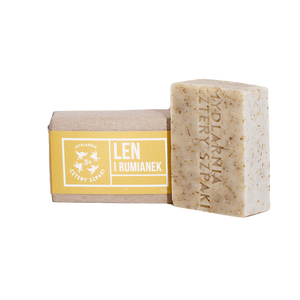 Mydło - len i rumianek 110g