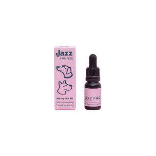 Jazz for pets - Olejek CBD dla psa 5% 10ml